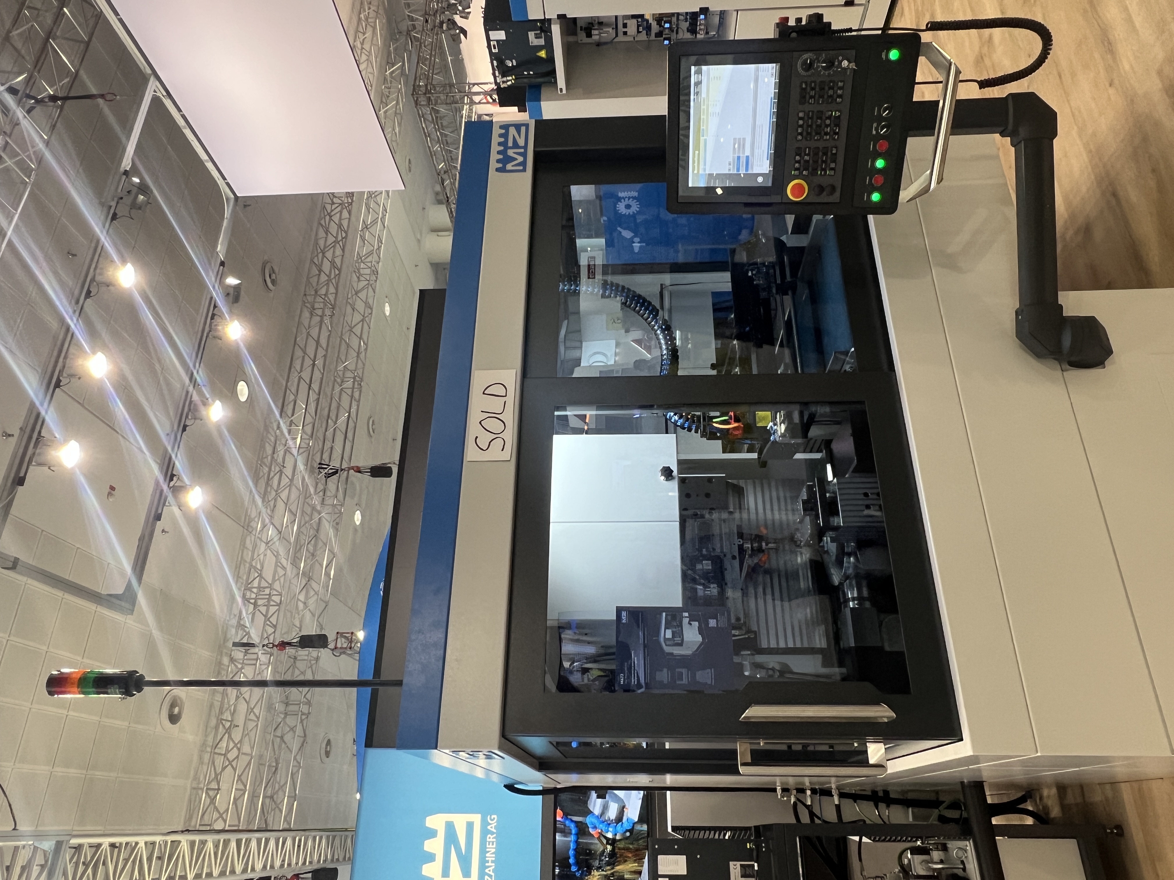 Sehr sorgfaltig benutzte Drehmaschine